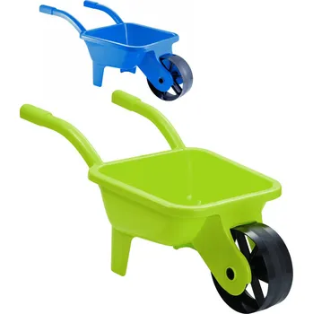 Dětské zahradní nářadí ECOIFFIER Baby kolečko (kolečka) zahradní 66x28x28cm 2 barvy plast | 406886