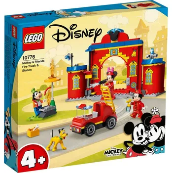 Hračka LEGO DISNEY Hasičská stanice a auto Mickeyho a přátel 10776 STAVEBNICE | 36898