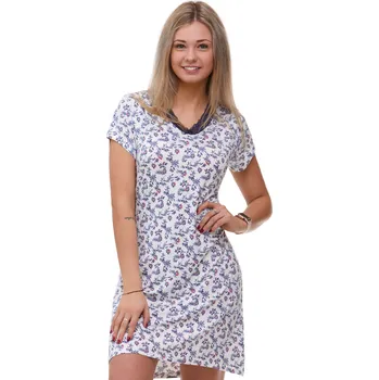 Dámská noční košile Jemná košilka pro ženu 1D0707 bílá xxl