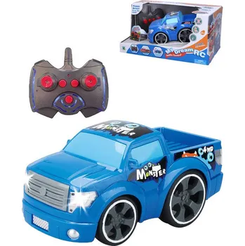 autodráha RC Auto s efekty 24cm na vysílačku 2,4GHz na baterie velká kola Světlo Zvuk | 40