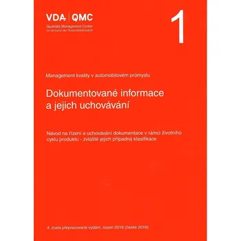 VDA 1 - Dokumentované informace a jejich uchovávání (4. vydání) Jazyk: Německy, Varianta: Tisk