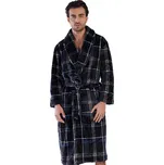 Župan pro muže huňatý teplý 1Z1687 černá l