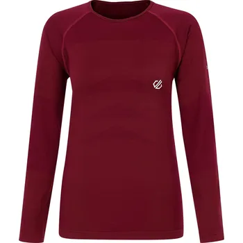 Dámské tričko Dámské funkční triko Dare 2b In The Zone III Long Sleeve Tee Velikost: S / Barva: červená