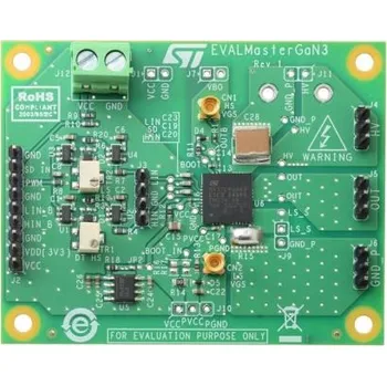 Vývojová deska Vývojová deska, Demonstration Board for MASTERGAN3, Budič s polovičním můstkem, STMicroelectronics