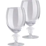 VERSACE - Medusa Lumiere EDITION CLEAR - Sada 2 sklenic na červené víno