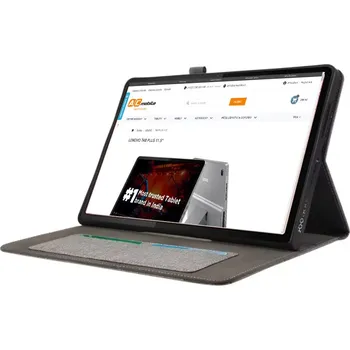 Pouzdro na tablet Jeans Obal Na Lenovo Tab Plus 11,5" Barva: Šedá