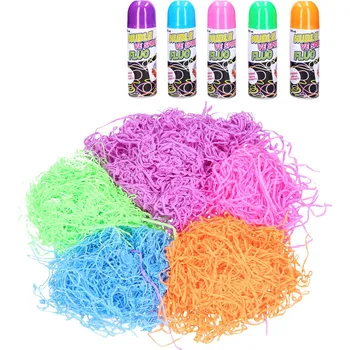 Party dekorace Party nudle ve spreji Fluo 250ml doplněk na KARNEVAL 5 barev | 600994