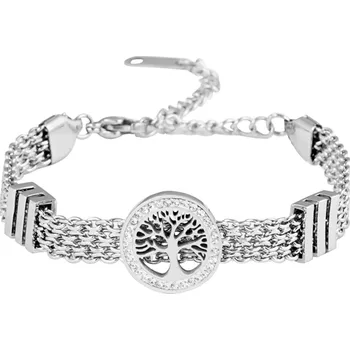 Náramek Náramek Alba stříbrná 16 cm - 21 cm