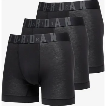Pánská móda Boxerky Jordan Flight Modal Boxer 3-Pack Black M