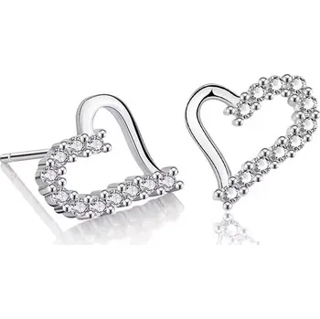 Náušnice Dámské stříbrné náušnice ELAMORA Ag 925