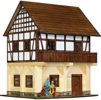 Stavebnice WALACHIA Hrázděný špýchar W37 Hobby Kit DŘEVĚNÁ STAVEBNICE | 3077