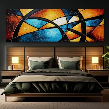 Obraz Obraz na plátně - Urychlovat nekonečno FeelHappy.cz Velikost obrazu: 60 x 20 cm