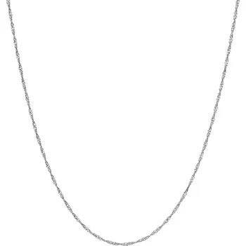 Řetízek Beneto Moderní stříbrný řetízek Lambáda AG LAMBADA 50 cm + 2 měsíce na vrácení zboží