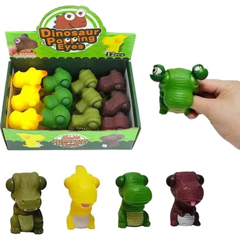 Hračka pro nejmenší Wiky Mačkací dinosaurus 8 cm