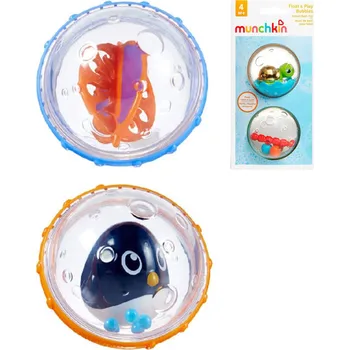 MUNCHKIN Zvířátko vodní v kouli set 2ks do vody pro mimiinko 2 druhy | 444749