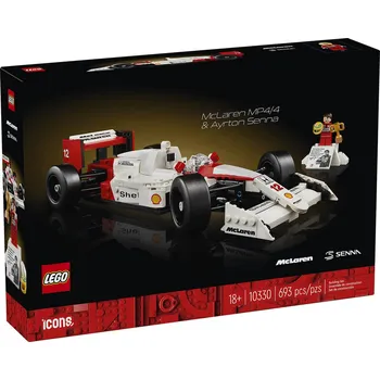 Hračka LEGO Icons 10330 Auto McLaren MP4/4 + Ayrton Senna