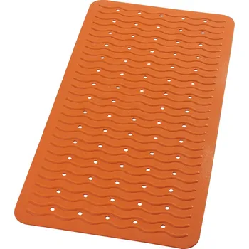 Koupelnová předložka Ridder Playa Protiskluzová podložka do vany 38x80 cm, oranžová, 68314