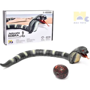 RC model auta MAC TOYS RC Had kobra 44cm interaktivní na dálkové ovládání na baterie USB | 379929