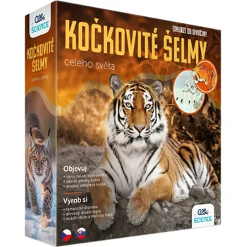 Společenská hra ALBI SCIENCE Exkurze do divočiny Kočkovité šelmy celého světa | 890021