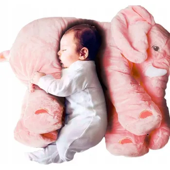 plyšák SLŮNĚ SLON PLYŠOVÝ POLŠTÁŘ PLYŠOVÝ MAZLÍČEK PŘÍTULNÍČEK 60 CM