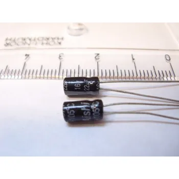 Kondenzátor kondenzátor 22µF/16V 5x11