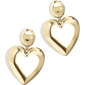 Náušnice Liu Jo Romantické pozlacené visací náušnice Fashion LJ2615 + 2 měsíce na vrácení zboží