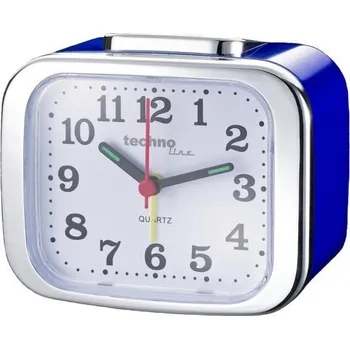 Hodiny TechnoLine Modell XL analogový budík, modrý