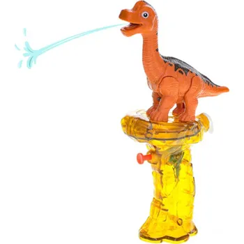 Pistole dětská vodní stříkací brontosaurus 23cm se zásobníkem na vodu plast | 24