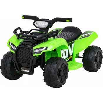 Dětské elektrovozidlo Čtyřkolka Quad Storm na akumulátor pro děti Zelená, Motor 25W, MP3, USB, LED