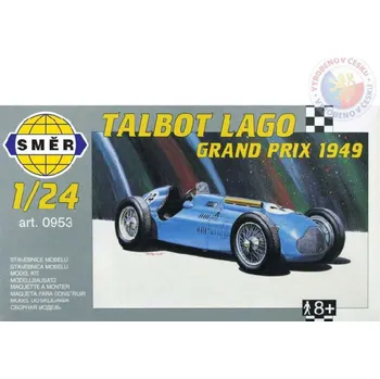 autíčko SMĚR Model auto Lago Talbot 1947 1:24 (stavebnice auta) | AS72