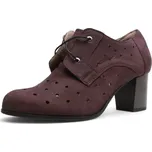 DÁMSKÉ POLOBOTKY ACORD 6027 380 BORDOVÁ Barva: BORDOVÁ, Velikost: 40