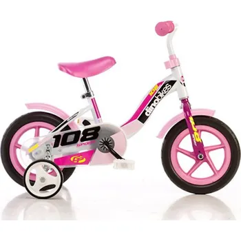 Dětské kolo ACRA Kolo DINO BIKES 10" růžové holčičí | 73809