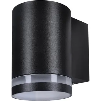 Venkovní osvětlení Solight LED venkovní nástěnné osvětlení Potenza, 1x GU10, černá Barva krytu: Černá, Stupeň krytí (IP): IP54