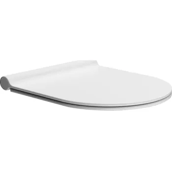 WC sedátko GSI PURA/KUBE X sedátko, SLIM, Soft Close, duroplast, bílá mat, MS76SN09