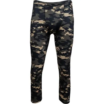 Termo spodky nanosilver® 3/4 camo olivově zelené