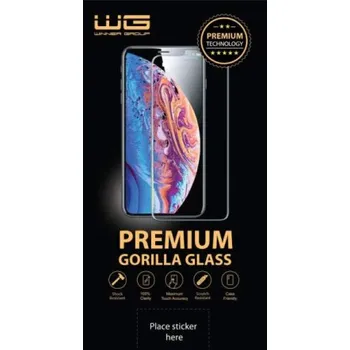 Tvrzené sklo PREMIUM 4D Winner GORILLA GLASS Full Glue 9H Apple iPhone 16 Plus / iPhone 15 Plus (Černé) 11900