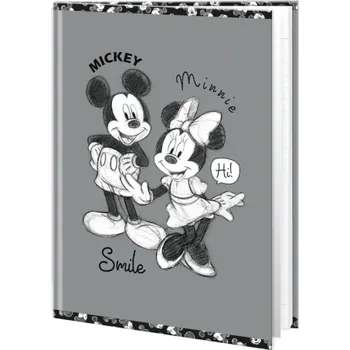 Tiskopis Záznamní kniha A5 - Argus - Mickey & Minnie - linkovaná, 96 listů - 1460-0301