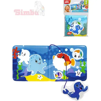 SIMBA Baby knížka magická do vany s přívěskem mořská zvířátka do vody | 444749