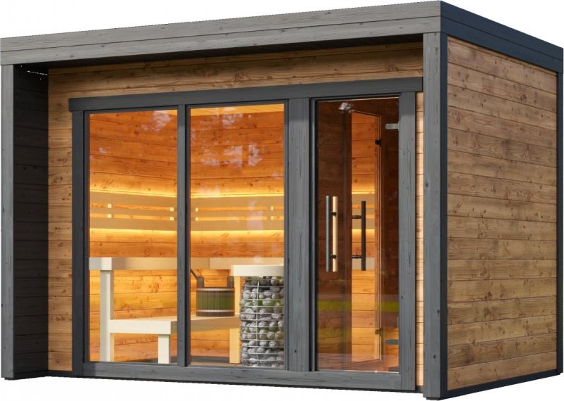 Venkovní sauna Patio M Thermowood