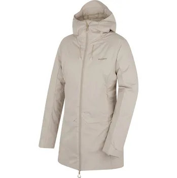 Dámský kabát Husky Dámský hardshellový plněný kabát Naveli L XL - plus, beige