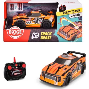 RC model auta DICKIE RC Auto Track Beast na vysílačku 2,4GHz 2 kanály na baterie | 40