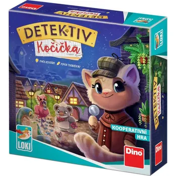 Desková hra DINO HRA Detektiv Kočička *SPOLEČENSKÉ HRY* | 1037