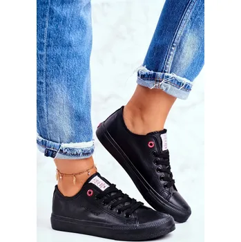 Dámské tenisky Dámské Tenisky Cross Jeans Černé DD2R4029C Cross Jeans černá 2967820