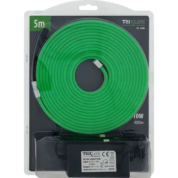 LED páska Flexibilní NEONOVÝ LED pásek - zelený 5m, IP65, TRIXLINE TR-41NA