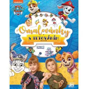 omalovánky JIRI MODELS Omalovánky + tetování Tlapková Patrola (Paw Patrol) | AS242
