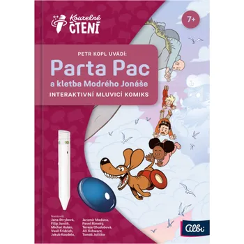 interaktivní kniha ALBI Kouzelné čtení Komiks interaktivní Parta Pac a kletba Modrého Jonáše | 379929