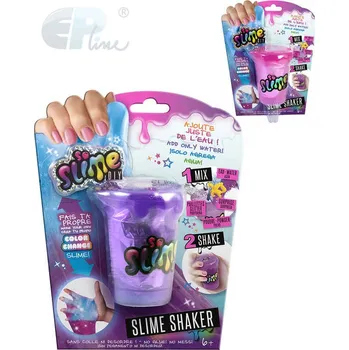 kreativní sada EP line Slime výroba slizu pro holky kreativní set shaker s glitry a figurkou mění barvu | 65554