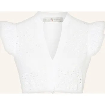 Dámská halenka Johann & Johanna Dámská Dirndl Halenka S Děrovanou Krajkou,...