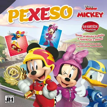 Pexeso JIRI MODELS Pexeso v sešitu Mickey Mouse s krabičkou a omalovánkou | AS37