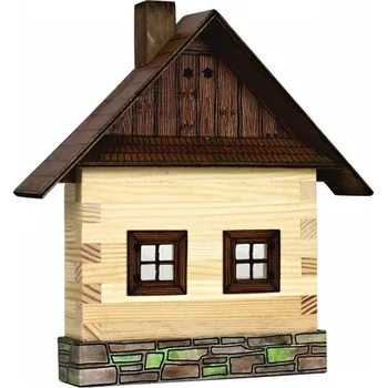 ostatní stavebnice WALACHIA Chalupa roubená na zeď W02B Hobby Kit DŘEVĚNÁ STAVEBNICE | 528203